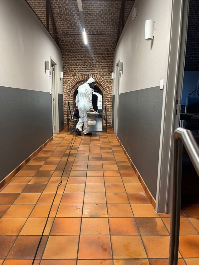 Professionele geurverwijdering