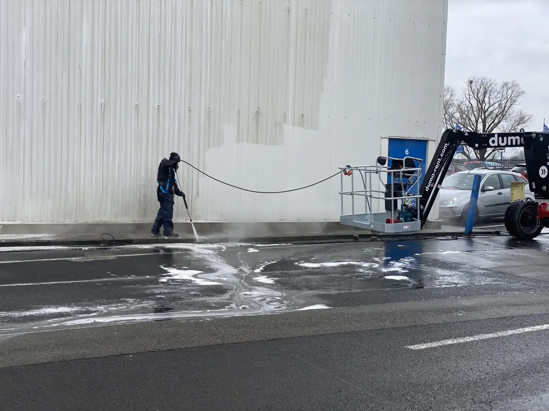 Hogedruk en stoomreiniging